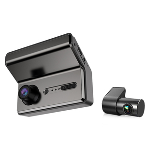 Mini Wi-Fi xe máy ảnh với 3 kênh 2K + 1080P + 1080P Ống kính Dash Cam DVR hộp đen - Product Image 4