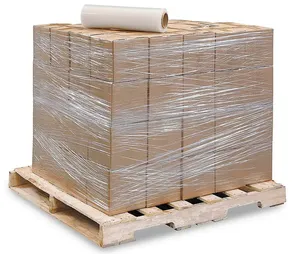 Polyethylene Transparent <b>Pallet</b> <b>Wrap</b> Roll Hand Pe Stretch Film - Product Image 5