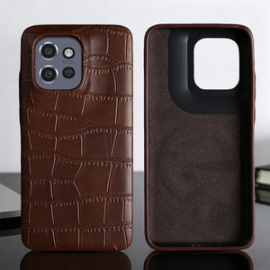 Étui de téléphone en cuir PU à texture crocodile de qualité supérieure pour Motorola Edge 50 Series, S50 Neo, G45, G85, X50 Ultra, housse de protection - Product Image 2
