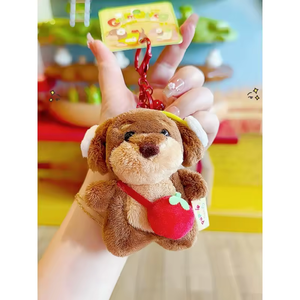 Porte-clés en peluche série chien saucisse les plus vendus, accessoires à suspendre à la pochette, jouets en peluche mignons, cadeau de vacances en gros - Product Image 5