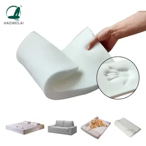 Factory OEM/ODM High Density Pu Foam Sponge Block Polyurethane Memory Foam Sheet Roll For Cushion