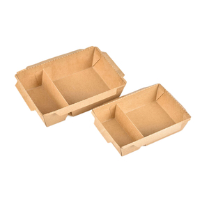 Thức ăn nhanh hộp thực phẩm dùng một lần Hộp thực phẩm đóng gói hộp với hai ngăn - Product Image 6