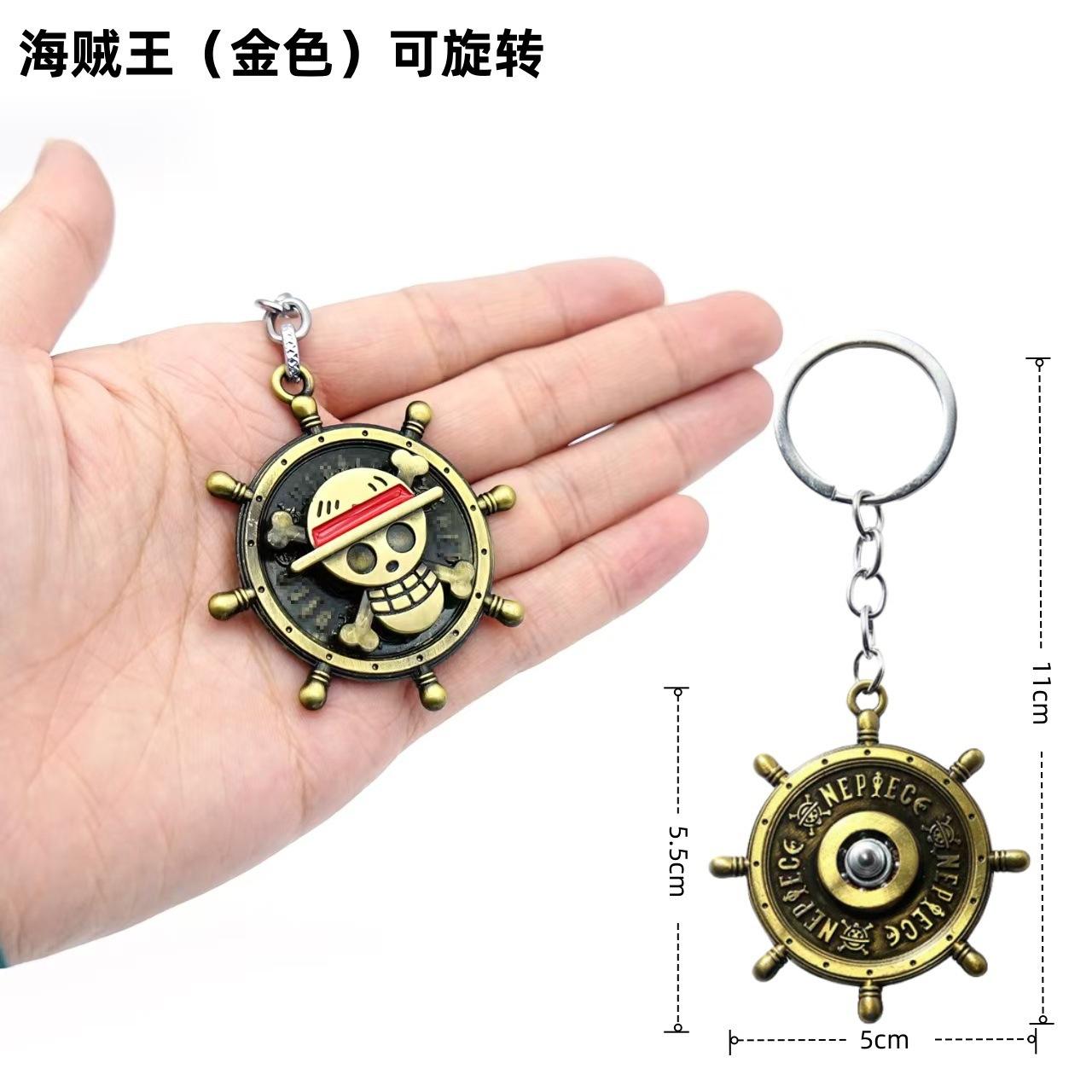 Pièce unique dorée rotative.