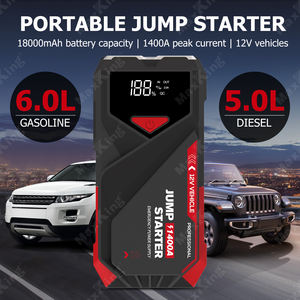 Arrancador de Coches <span class=keywords><strong>Tres</strong></span> en Uno, Capacidad de Batería de 10000 mAh, Corriente de Arranque Máxima de 700 A, Corriente de Arranque de 1400 A, Bolsa de Transporte, Luz LED para Camiones y Motocicletas - Product Image 6