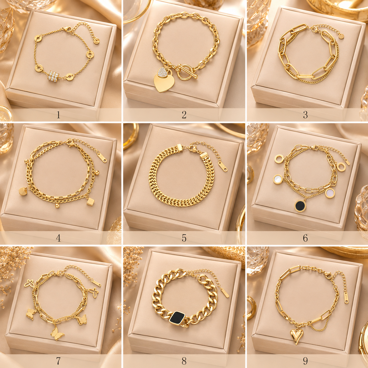 Chain 1 to 9