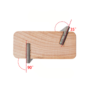 Lime à chanfreiner les extrémités des frettes 35/90 degrés 2-en-1, outil de couronnage et de finition des frettes pour guitare et <span class=keywords><strong>basse</strong></span>, outils de réparation pour luthiers - Product Image 3