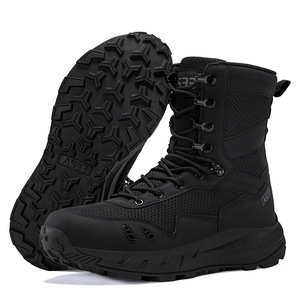 TSB108 AS33 Men Black High Top <b>Hiking</b> <b>Boots</b> Waterproof Breathable Outdoor All Seasons Non Slip Durable Made in China - Product Image 2