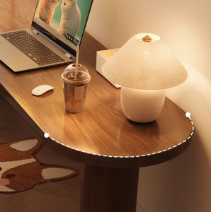 Bureau d'étude pour chambre à coucher, <span class=keywords><strong>table</strong></span> d'angle en bois massif, bureau mural - Product Image 6