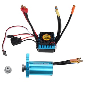 RC 자동차 업그레이드 브러시리스 124017 V2 124018 124019 144001 2845 4300KV 모터/45A ESC 19T 0.7M 피니언 기어 예비 부품 - Product Image 1