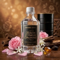 Huile de parfum concentrée Oud Arabe, parfum liquide Rose et Jasmin pour la création de parfums DIY et la fabrication en gros