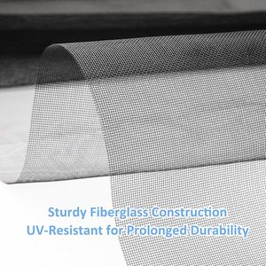 Pantalla de ventana a prueba de insectos, malla de fibra de vidrio, mosquitera voladora de insectos personalizada para ventanas - Product Image 3