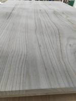 Tablas de madera maciza de paulownia de alta calidad, madera maciza de paulownia para ataúd.