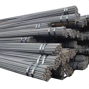 ग्रेड 60 विकृत स्क्रू-थ्रेड निर्यात स्टील रीबर मिलों की लागत प्रति टन आकार #3 3.8 मिमी