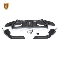 Kit de Carrocería X6 M para BMW X6M F96 2024-2026 Facelift Estilo SQ, Kit de Carrocería de Fibra de Carbono Seca, Alerón Delantero, Faldones Laterales, Difusor Trasero, Alerón de Techo