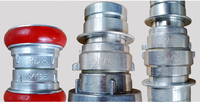 Kopling Selang Pemadam Kebakaran Aluminium Machino Paduan Magnesium KDK65Z Sambungan Cepat 40/50/65/80mm Kopling Selang Air
