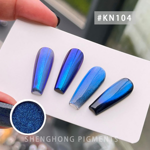 SH <span class=keywords><strong>KN</strong></span> alta calidad 9D camaleón ojo de gato en polvo pigmentos acrílicos magnéticos para esmalte de uñas efecto espejo inteligente diseño de ojo de gato - Product Image 6