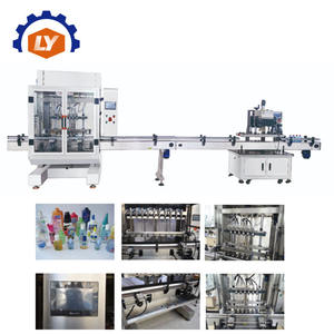 Machine automatique de remplissage et de bouchage de bouteilles, machine de remplissage et d'emballage de jus et d'huile, 12 têtes - Product Image 4