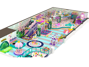 Équipement de terrain de jeu intérieur pour enfants, terrain de jeu intérieur coloré et lumineux à vendre - Product Image 4