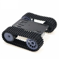 Châssis de char robot télécommandé sans fil DOIT TP101 compatible avec panneau métallique de voiture intelligente 33 moteurs