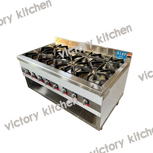 VICTORY Thaïlande Acier Inoxydable Wok Gamme Kwali Poêle Pot Réchaud Équipement De Restauration Gamme De Cuisson Série pour Cuisine - Product Image 4