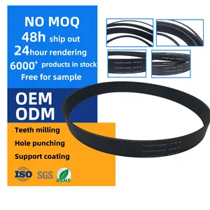 Manufacture Tippower Polyurethane Wide Angle Belt Superflex Belt 3M 5M 7M 11M R5M R7M R11M Smooth Transmission