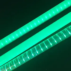 Lumière de pixel de tube led à couleur changeante dmx rvb à 360 degrés
