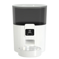 YOSHI Auto Smart Wifi mangeoire pour chien automatique APP bol en acier inoxydable mascottes Intelligent Portable mangeoire pour animaux de compagnie micropuce App minuterie