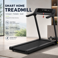 Caminadora Plegable Automática K-FIT GSTA-4500, 14KMH, Motor de 2.5HP, Bluetooth, Fitshow, MP3, USB, Sensor de Pulso, Pantalla LED, Máquina para Correr en Casa