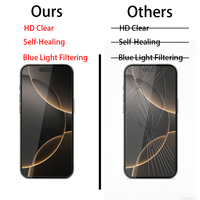 Protection d'écran en hydrogel TPU de haute qualité et transparente HD anti-rayures pour iPhone Samsung compatible avec tous les autres modèles