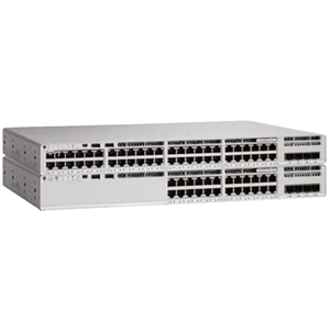 Le C9200L-24T-4X-A possède 24 ports Ethernet Gigabit 10/100/1000 Mbps, associés à 4 ports optiques SFP+ 10G pour l'uplink. - Product Image 3