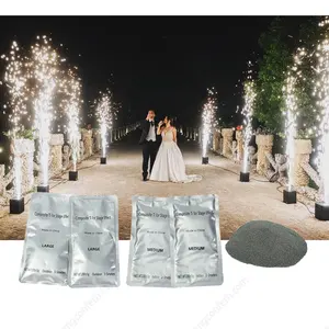 Audio Sound Light Dj Wedding Stage Event 200g Cold Spark Machine Powder Composite Ti Indoor Outdoor Cold Spark Powder