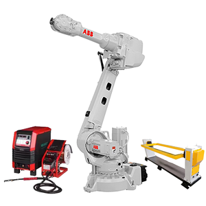 Nouveau robot de soudage par points industriel ABB <span class=keywords><strong>IRB</strong></span> <span class=keywords><strong>2600</strong></span> à 6 axes pour la fabrication de tôles d'acier, soudeuse OTC MIG/MAG, 272 kg, garantie 1 an, haute performance - Product Image 2