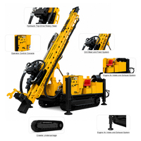 Équipement de forage sur chenilles entièrement hydraulique, machine durable, foreuse à circulation inversée pour l'exploration minière