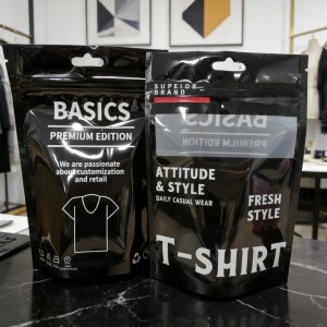 <span class=keywords><strong>Sac</strong></span> en plastique composite imprimé, dégradable, écologique, anti-odeur, avec film tactile, fermeture éclair, emballage pour sous-vêtements, pantalons, chaussettes, chapeaux, <span class=keywords><strong>sac</strong></span> en mylar - Product Image 1