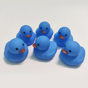OEM Tùy Chỉnh Thiết Kế In Logo Vui Nổi Bé Tắm Đồ Chơi Số Lượng Lớn Colourful Mini Mềm Cao Su Vịt - Product Image 2