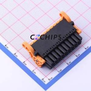 KF2EDGKSG-3.5-2*10P Plug-in Terminal Block P=3.5mm Connector Male Plug Snap Fixing 2x10P 3.5mm - Product Image 2