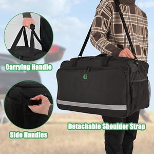 Free Sample Hand <b>Wash</b> <b>Car</b> Travel <b>Accessories</b> Black Oxford PU Pet Carriers Travel Products Bag - Product Image 6