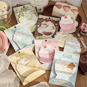 30 Foglietti Adesivi per Confezione, Serie Amici in Schiuma Lattea, Forme Adorabili e Motivi Creativi per Studenti e Ufficio - Product Image 2