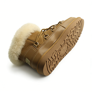 Toptan Fabrika Doğrudan Satış Kadın Kar Botları Açık Hava Kışlık Kalın Polar Pamuklu Dolgulu Sıcak Kar Ayakkabıları - Product Image 4