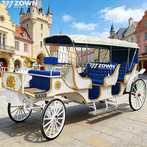 Carroza Eléctrica de Turismo de 4 Ruedas a Precio de Fábrica al por Mayor para Ceremonias de Boda y Alquiler en Parques Turísticos - Product Image 1