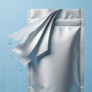 Sacs Mylar Argentés pour Stockage Alimentaire, Sacs Sous Vide à 3 Soudures, Plusieurs Tailles Disponibles, Sachets en Feuille d'Aluminium pour Aliments pour Animaux et Grains de Café - Product Image 4