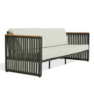 Modernes Rattan Outdoor Garten Metallrahmen Patio Terrasse Urlaub Freizeit <span class=keywords><strong>Sofa</strong></span> Kombination sset Anpassbar - Product Image 5