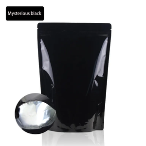 Sachets Doypack en Mylar refermables pour aliments, en aluminium, avec fermeture éclair, recyclables, personnalisables, pour sachets de thé - Product Image 2