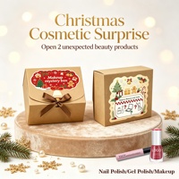 Coffret Mystère de Vernis à Ongles de Noël en Gros, Ensemble Cadeau Maquillage Beauté pour Détaillants, Emballage Personnalisé, Cadeau Surprise de Fêtes