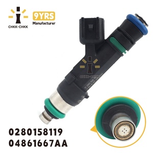 Inyector para Bosch OEM 0280158119, Inyector de Combustible para <span class=keywords><strong>Dodge</strong></span> <span class=keywords><strong>Grand</strong></span> <span class=keywords><strong>Caravan</strong></span> 3.8L V6 2008-2010 - Product Image 3