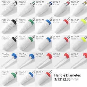 <span class=keywords><strong>Meilleur</strong></span> outil professionnel pour la manucure et la pédicure, fraises en céramique pour <span class=keywords><strong>ongles</strong></span>, conteneur en carbure acrylique, polisseur pour cuticules et gel - Product Image 5