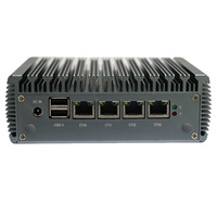 Mini ordinateur industriel SHINEMAN Intel Celeron N4000 Dual Core 4 Lan 2.5GbE RJ45 HD DP SIM Win10 Win11 Mini ordinateur