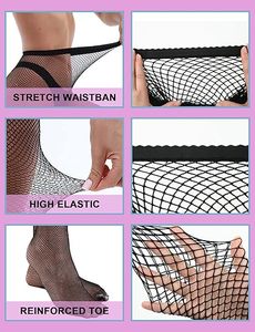 Medias de <span class=keywords><strong>rejilla</strong></span> KTS332 personalizadas de fábrica para mujer, talla grande, 3 pares, medias sexys de <span class=keywords><strong>rejilla</strong></span>, medias baratas para Halloween - Product Image 5