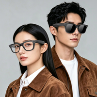 Lunettes intelligentes avec caméra 20MP et enregistrement vidéo 4K HD, lunettes caméra intelligentes pour les sports de plein air et la création de contenu
