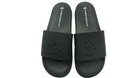 Chaussures L & J à logo personnalisé, sandales grande taille à coussin d'air super souple chaussures 3D en caoutchouc pour hommes, chaussures d'été et d'hiver, fabricant de chaussures sur mesure